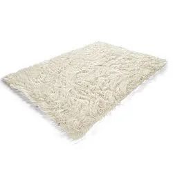 Hoogpolig vloerkleed - Sohar (beige)