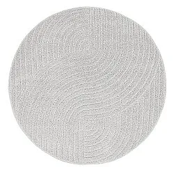 Ronde vloerkleden - Wendy (lichtgrijs)