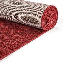 Hoogpolig vloerkleed - Zoe (rood)