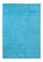 Hoogpolig vloerkleed - Zoe (turkoois)