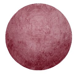 Ronde vloerkleden - Aranga Super Soft Fur (rose)