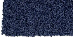 Hoogpolig vloerkleed - Zoe (donkerblauw)