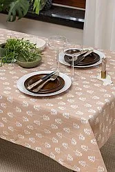 Katoenen tafelkleed - Sari (roos)