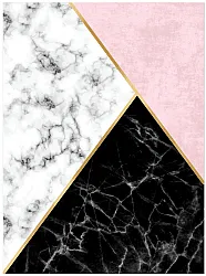 Wilton - Savino (zwart/wit/roze)