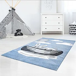 Kindervloerkleed - Bueno Bunny (blauw)