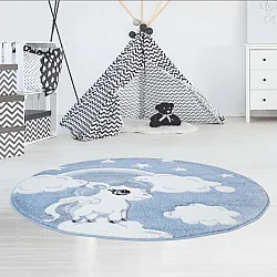 Kindervloerkleed - Bueno Ponny (blauw)