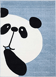 Kindervloerkleed - Bueno Panda (blauw)