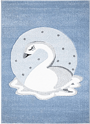 Kindervloerkleed - Bueno Swan (blauw)