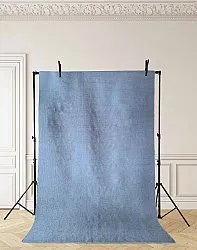 Wollen-vloerkleed - Hamilton (Faded Denim)