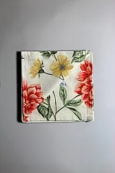 Servetten 4-pack - Dahlia (rood)