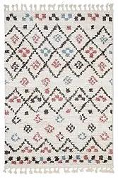 Hoogpolig vloerkleed - Siena (beige/multi)