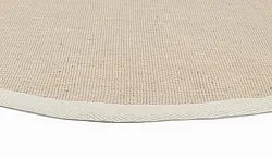 Ronde vloerkleden (sisal) - Agave (beige/grijs)