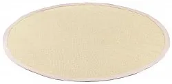 Ronde vloerkleden (sisal) - Agave (zilver/grijs)