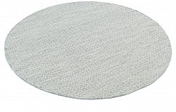 Ronde vloerkleden - Snowshill (grijs/wit)