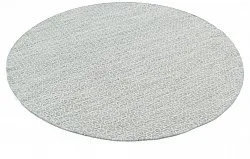 Ronde vloerkleden - Snowshill (grijs/wit)