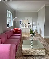 Hoogpolig vloerkleed - Cannes (beige)