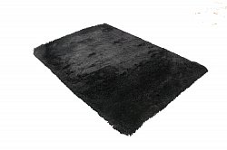 Hoogpolig vloerkleed - Soft Deluxe (zwart)