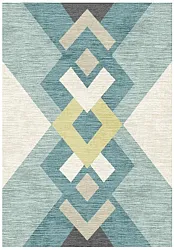 Wilton - Temara (blauw/multi)