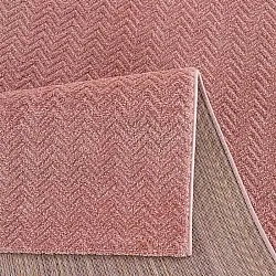 Hoogpolig vloerkleed - Pandora (rosa)