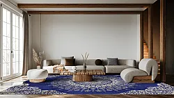 Wilton - Sandrigo (blauw/beige)