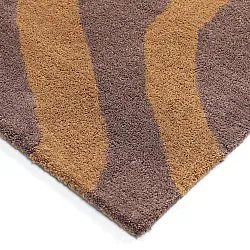 Wollen-vloerkleed - Aiz Hand Tufted Wool Premium (bruin)