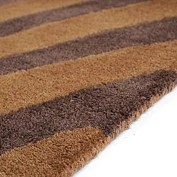 Wollen-vloerkleed - Aiz Hand Tufted Wool Premium (bruin)