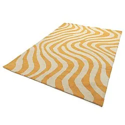 Wollen-vloerkleed - Aiz Hand Tufted Wool Premium (geel)