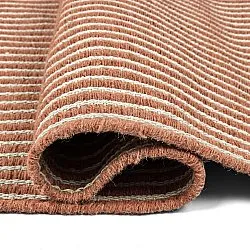 Wollen-vloerkleed - Arbil (terracotta/wit)