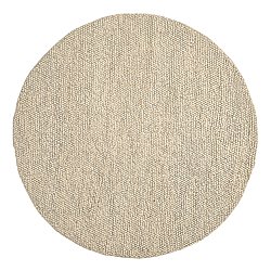 Rond vloerkleed - Avafors Wool Bubble (grijs/beige)