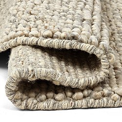 Rond vloerkleed - Avafors Wool Bubble (grijs/beige)