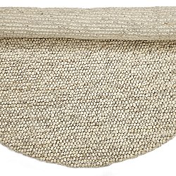 Rond vloerkleed - Avafors Wool Bubble (grijs/beige)
