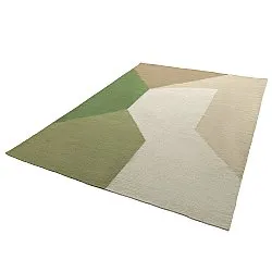 Wollen-vloerkleed - Aveiro (groen/multi)