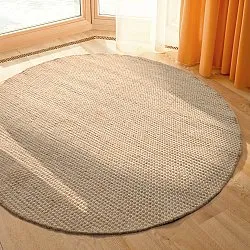 Rond vloerkleed - Coastal (beige)