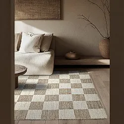 Wollen-vloerkleed - Dundee (beige/wit)