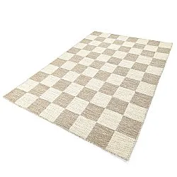 Wollen-vloerkleed - Dundee (beige/wit)