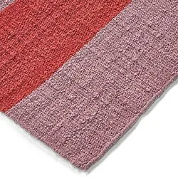 Wollen-vloerkleed - Garine (roze/rood)
