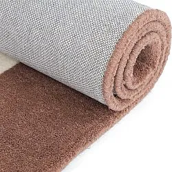 Wollen-vloerkleed - Gaya Hand Tufted Wool Premium (crème/bruin)
