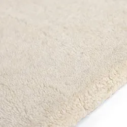 Wollen-vloerkleed - Gaya Hand Tufted Wool Premium (crème/wit)