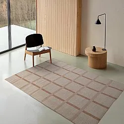 Wollen-vloerkleed - Gingham (no. 2)