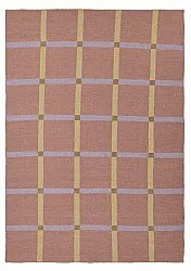 Wollen-vloerkleed - Gingham (no. 3)