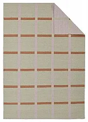 Wollen-vloerkleed - Gingham (no. 4)