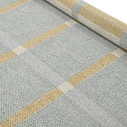 Wollen-vloerkleed - Gingham (no. 6)