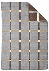Wollen-vloerkleed - Gingham (no. 7)