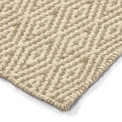 Wollen-vloerkleed - Monastir (beige/wit)