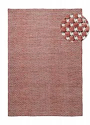 Wollen-vloerkleed - Ovelia (terracotta/wit)
