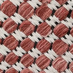 Wollen-vloerkleed - Ovelia (terracotta/wit)