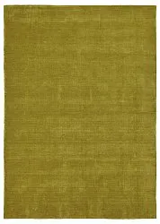 Wollen-vloerkleed - Rozel Handloom Wool Premium (mosgroen)