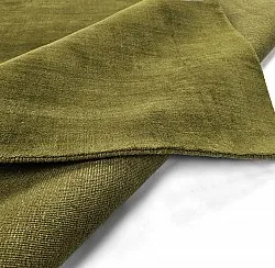 Wollen-vloerkleed - Rozel Handloom Wool Premium (mosgroen)