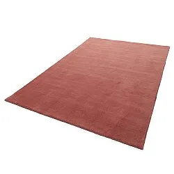 Wollen-vloerkleed - Rozel Handloom Wool Premium (stofrood)