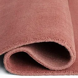 Wollen-vloerkleed - Rozel Handloom Wool Premium (stofrood)